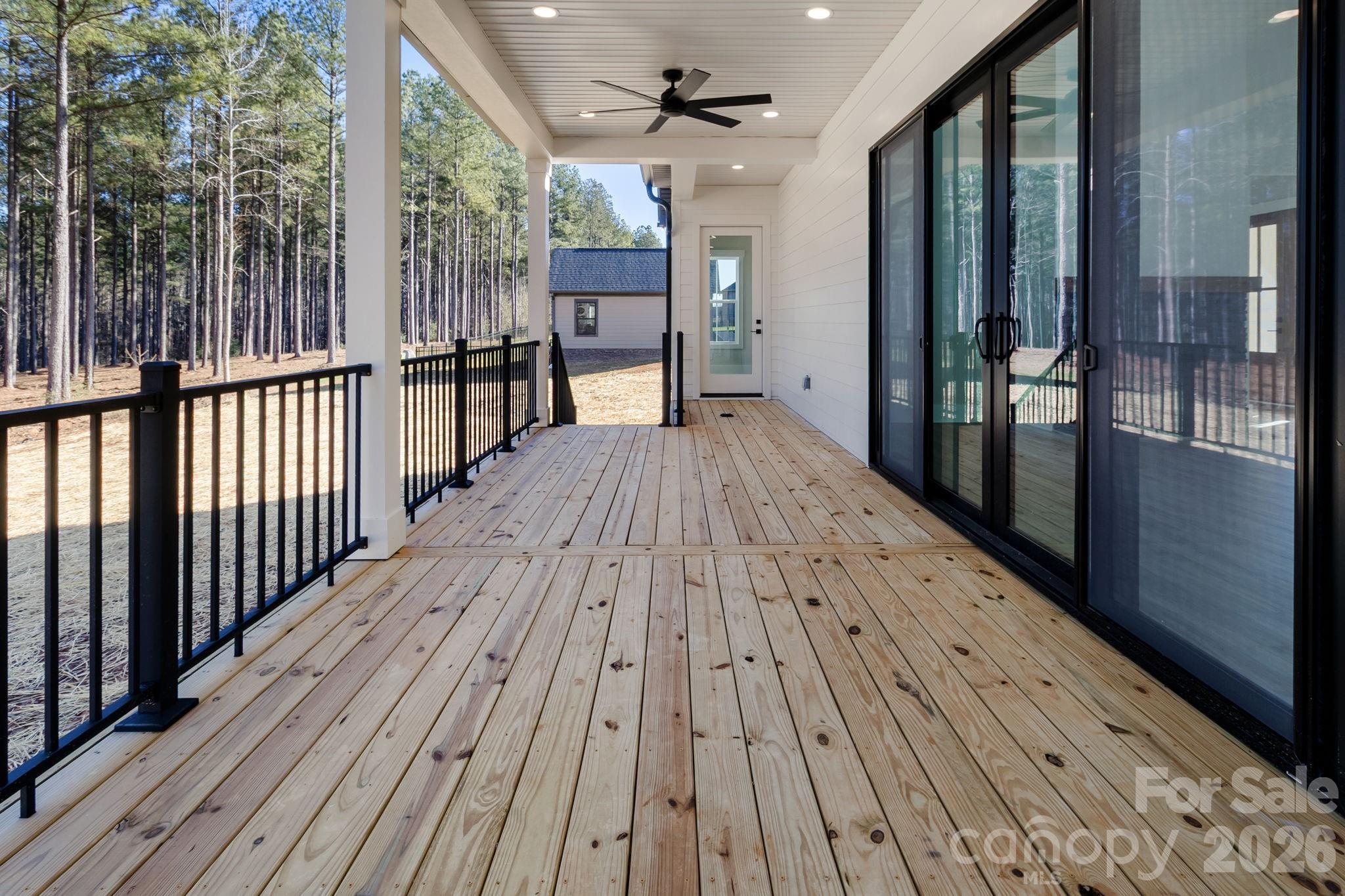 1359 Glasscock Road, Unit 1 Rock Hill, SC 29730 - Photo 39 of 40 a view of a balcony with wooden floor