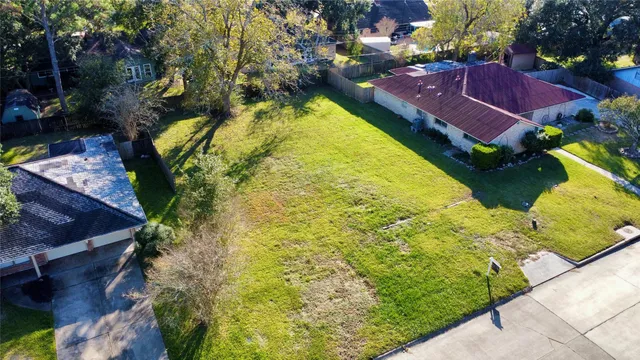 a view of an outdoor space and swimming pool
