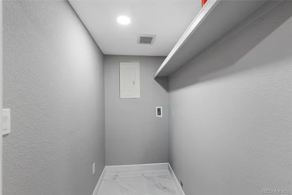 a view of hallway with window