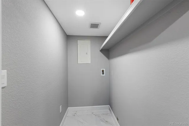 a view of hallway with window