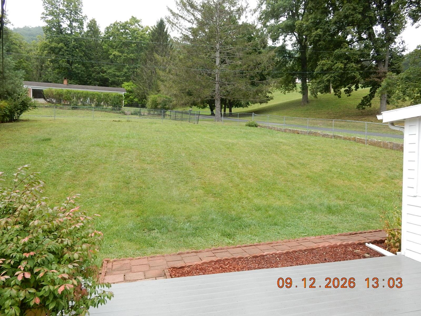 85 Routier Hill Road Hot Springs, VA 24445 - Photo 8 of 13 fenced backyard