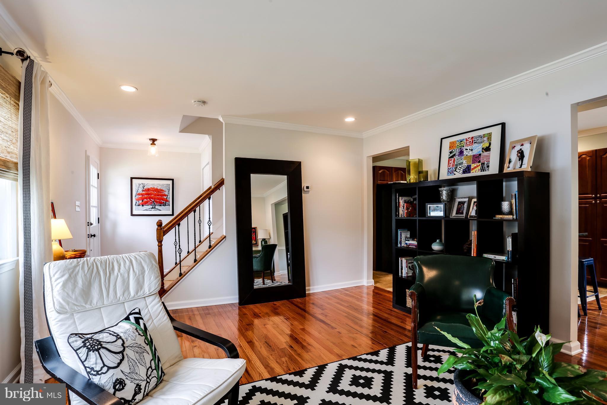 302 Janet Road Reisterstown, MD 21136 - Photo 3 of 27 Living Room - Bright and Beautiful Hardwoods
