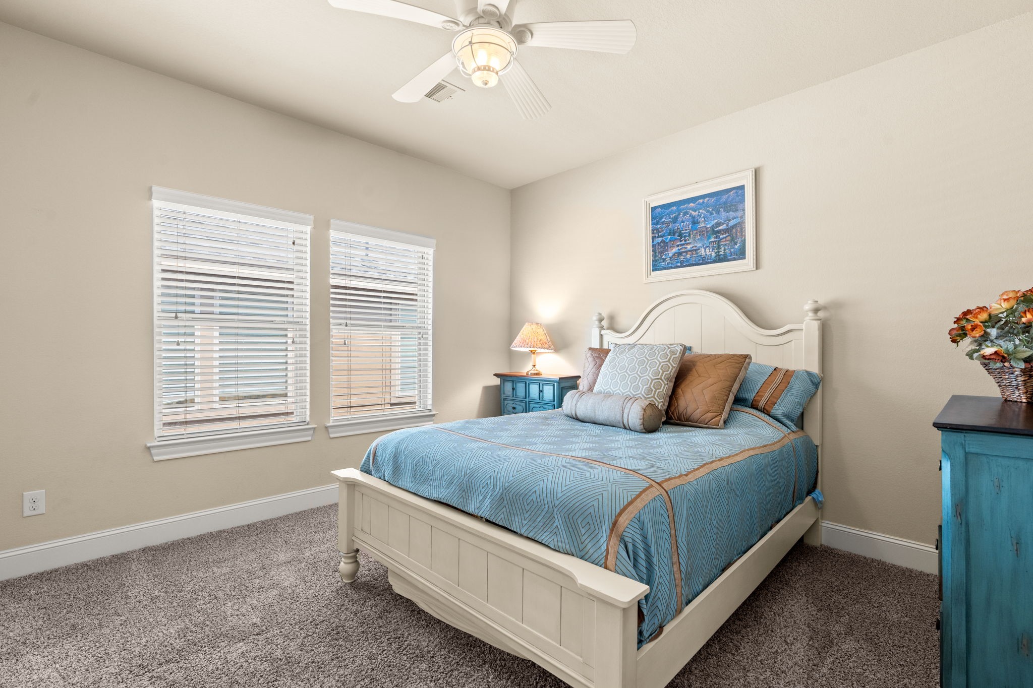 107 Elk Run Court Conroe, TX 77384 - Photo 37 of 50 Secondary bedroom 1 upstairs