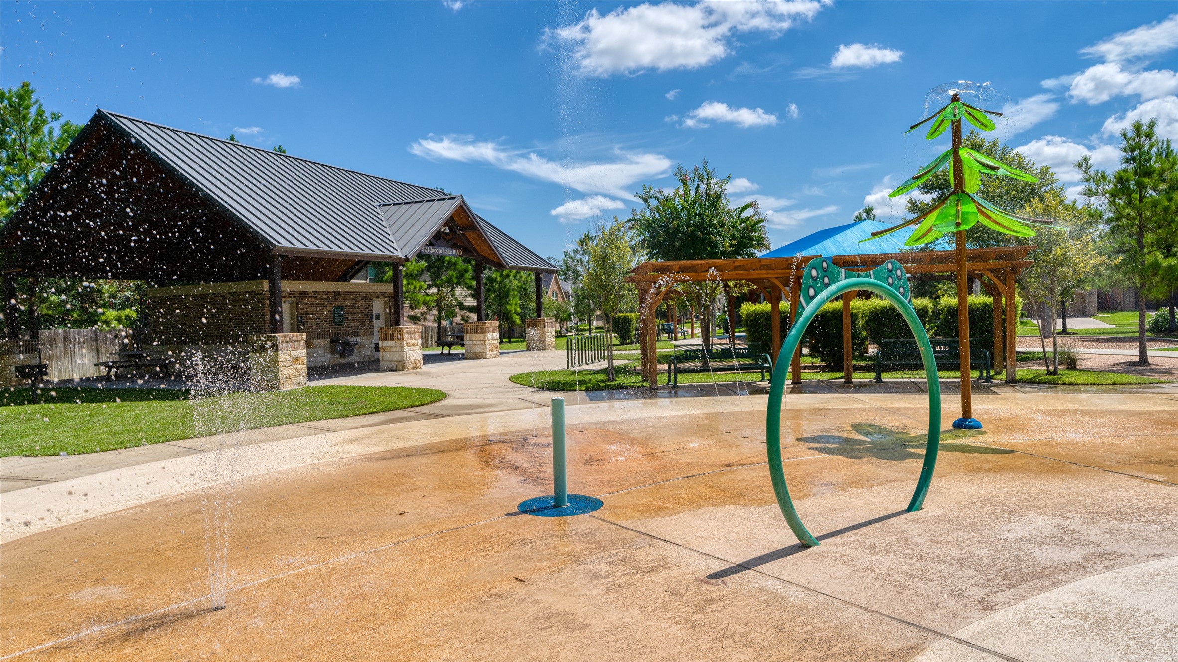 107 Elk Run Court Conroe, TX 77384 - Photo 45 of 50 Community splash pad