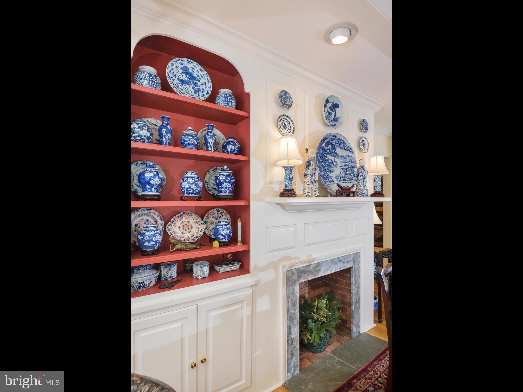 2133 Ward Road Green Lane, PA 18054 - Photo 20 of 60 Built-in shelves and decorative fireplace