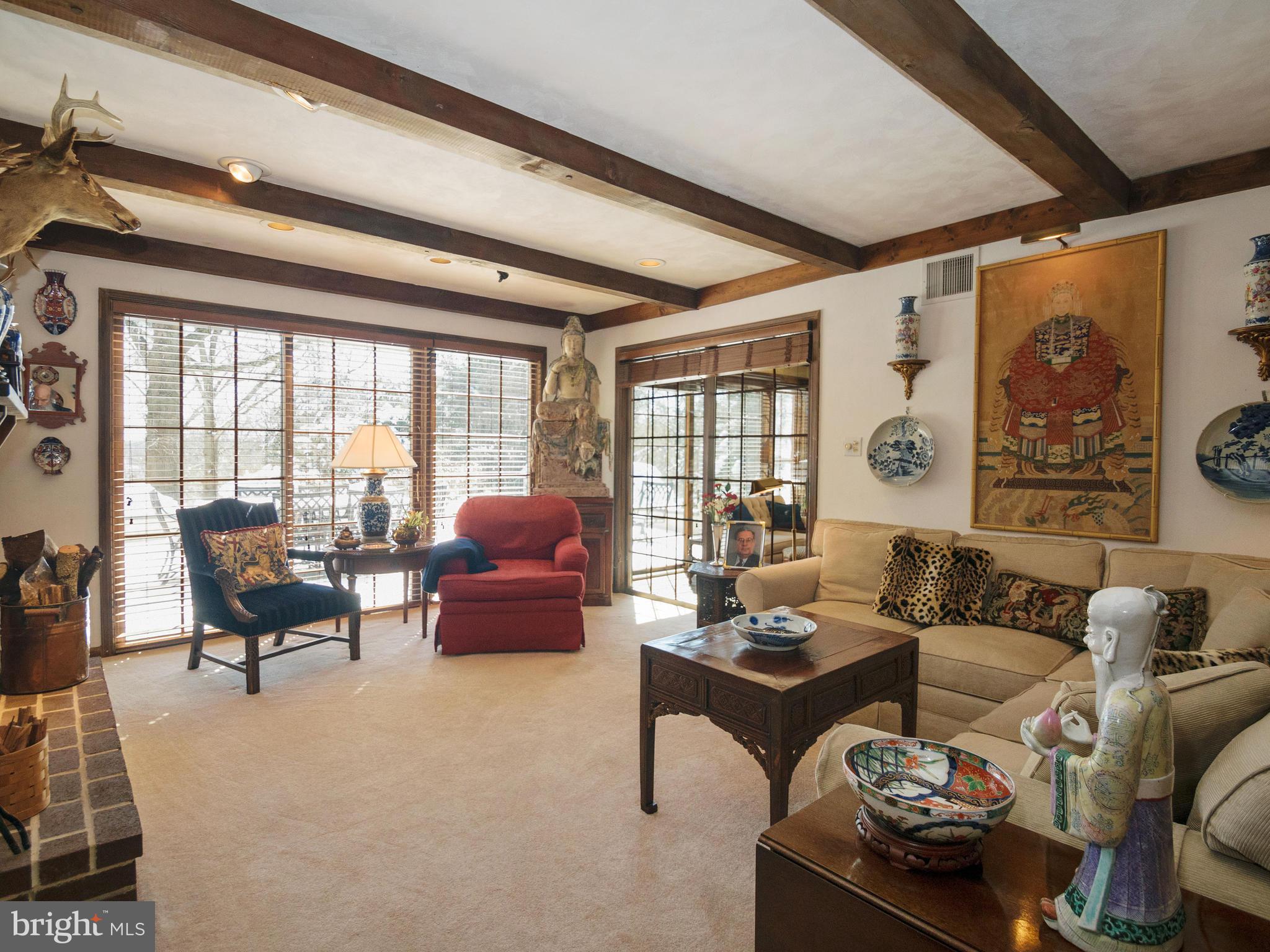 2133 Ward Road Green Lane, PA 18054 - Photo 24 of 60 Family room with door to sun room