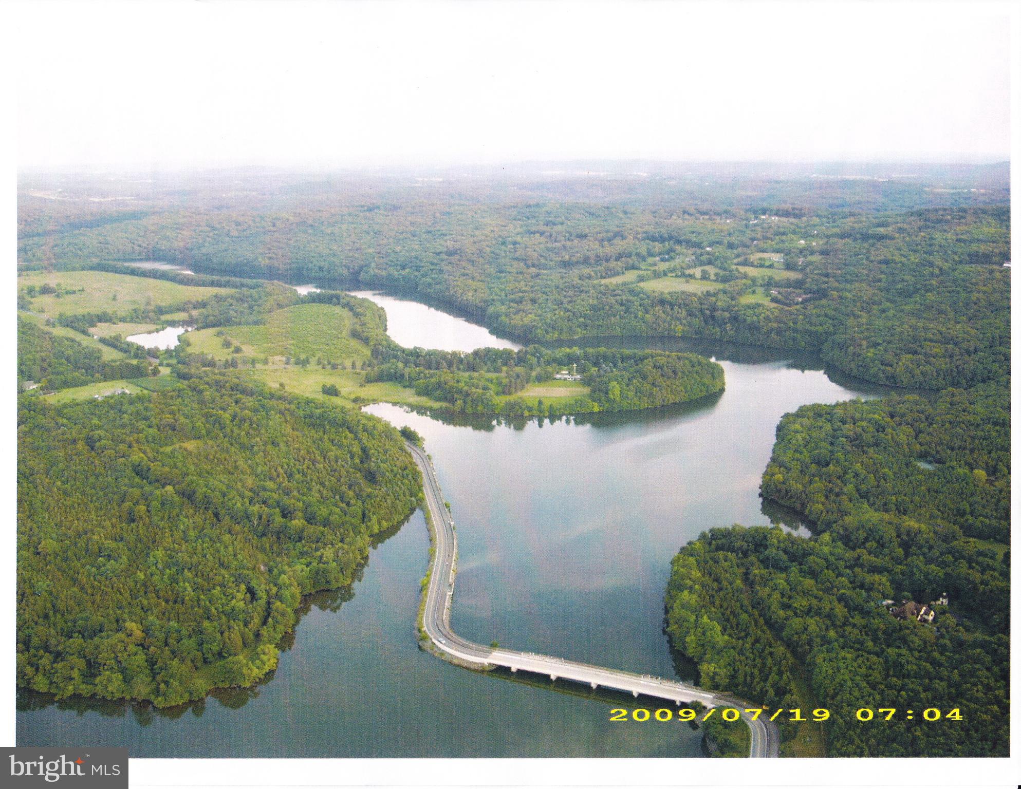 2133 Ward Road Green Lane, PA 18054 - Photo 58 of 60 Aerial view of Knight Road crossing reservoir