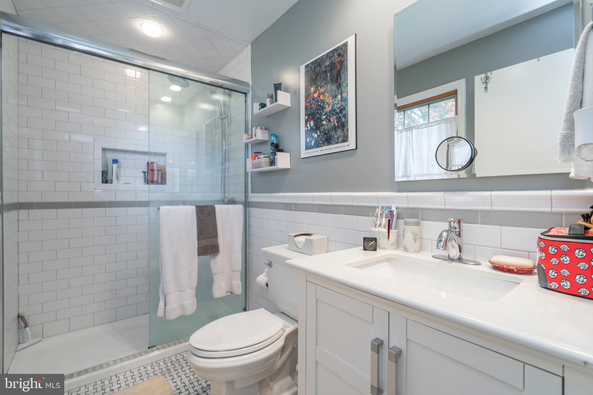 107 Ridgefield Road Newtown Square, PA 19073 - Photo 19 of 34 New Master Bathroom with heated floor