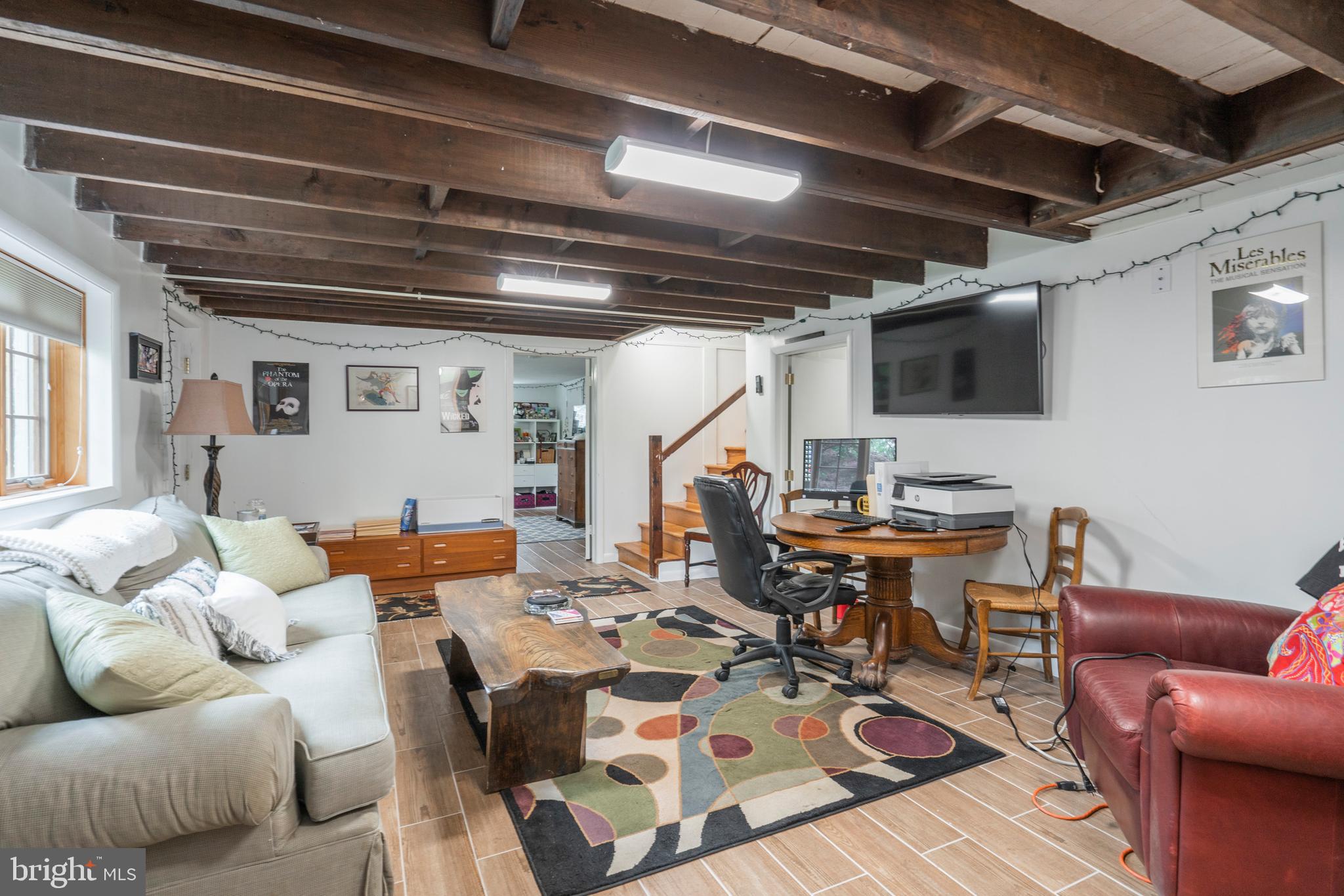 107 Ridgefield Road Newtown Square, PA 19073 - Photo 25 of 34 Lower Level Family Room with gas fireplace