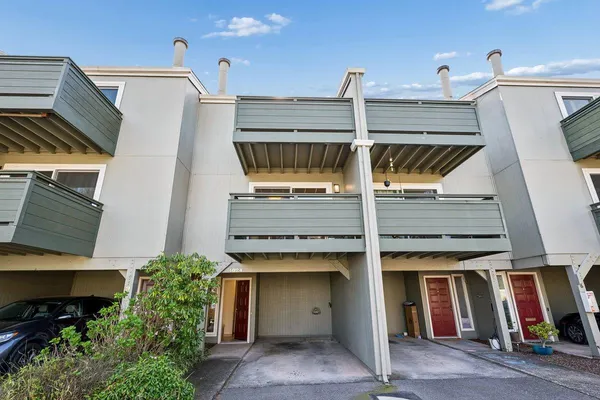 a view of street and shops