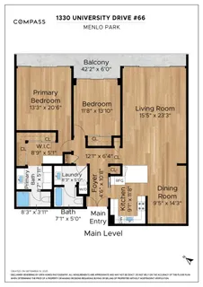 $1,898,000 | 1330 University Drive, Unit 66, Menlo Park, CA 94025