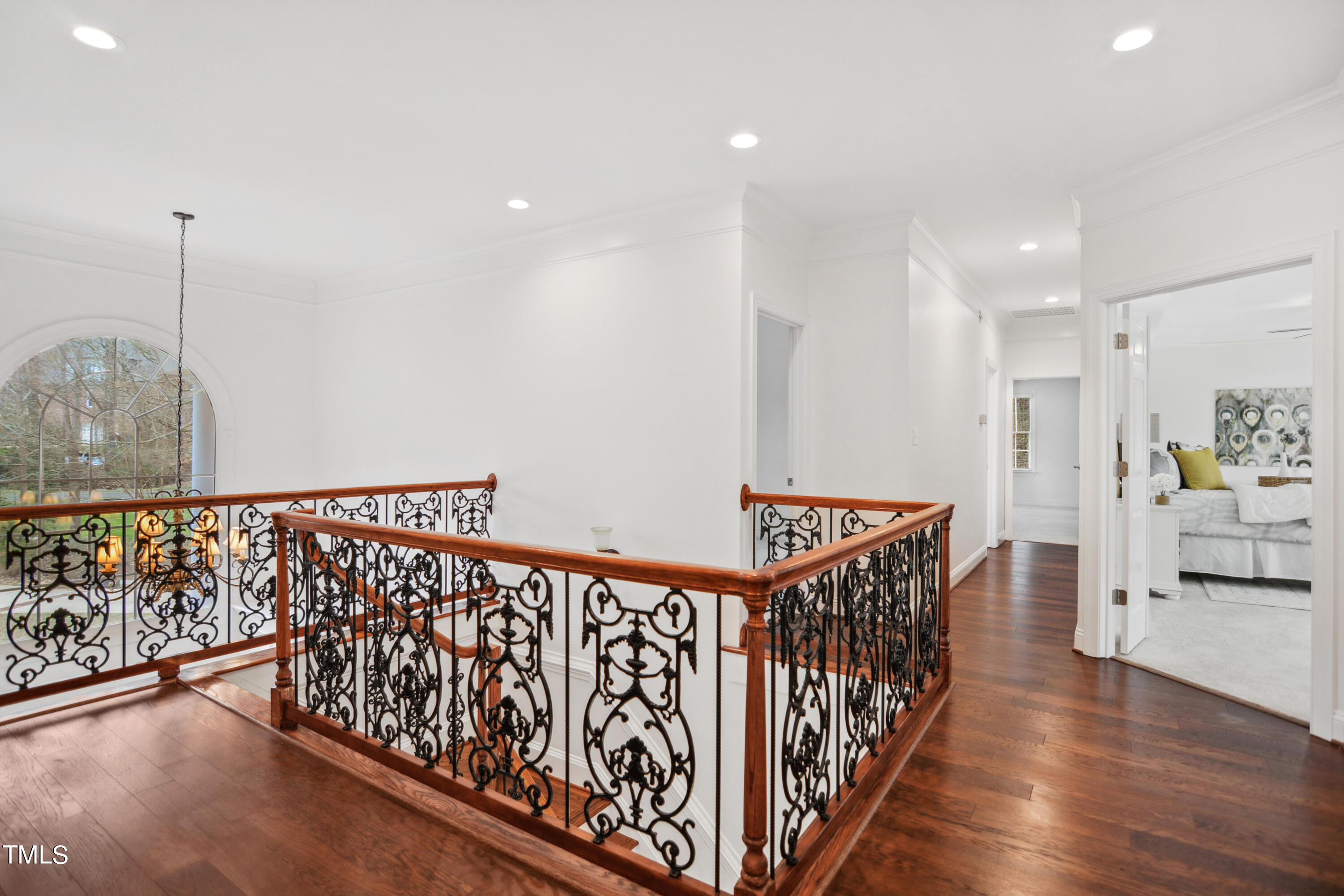 3101 Shinleaf Court Raleigh, NC 27613 - Photo 35 of 44 a view of entryway with wooden floor