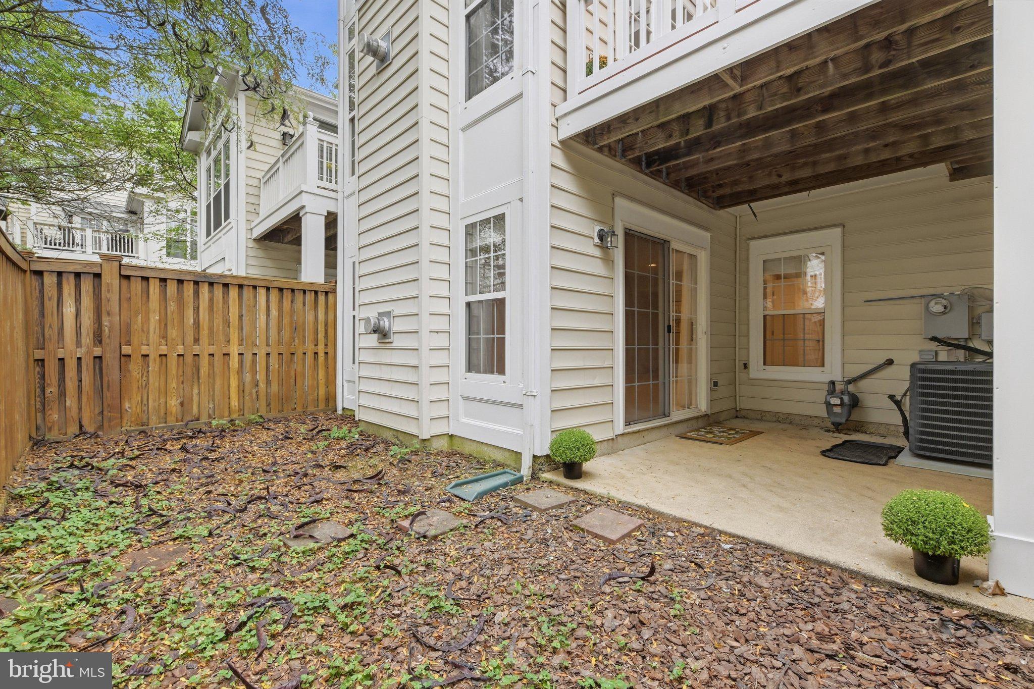 1986 Logan Manor Drive Reston, VA 20190 - Photo 30 of 36 Fenced Back Yard