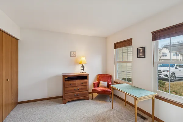 a room with furniture and window