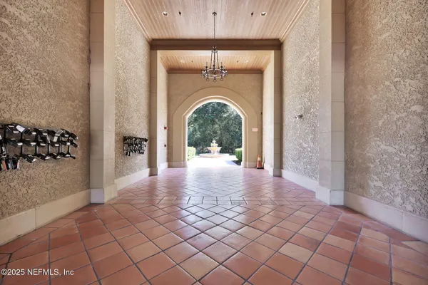 a view of front door