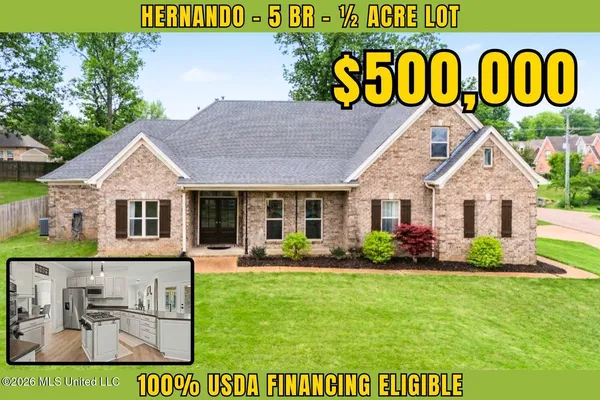 $500,000 | 1785 Cashion Cove, Hernando, MS 38632