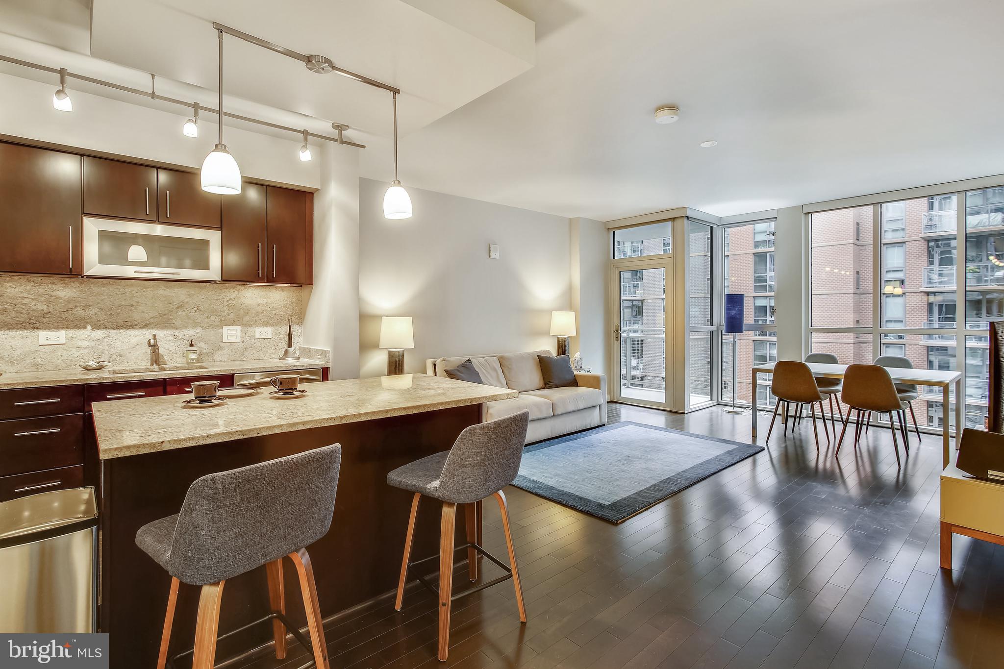 1025 First Street Southeast, Unit 901 Washington, DC 20003 - Photo 13 of 99 Kitchen & Living Room