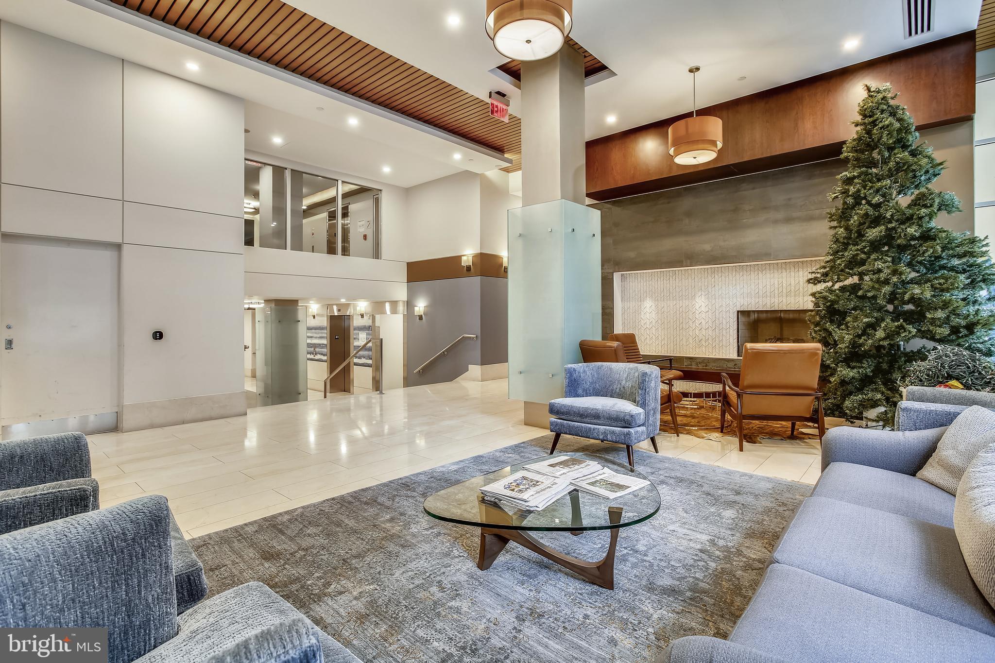 1025 First Street Southeast, Unit 901 Washington, DC 20003 - Photo 3 of 99 Lobby Area-24 hour concierge operates here