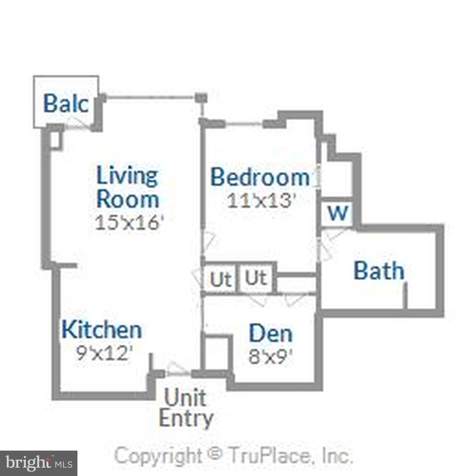 1025 First Street Southeast, Unit 901 Washington, DC 20003 - Photo 98 of 99 Floor Plan