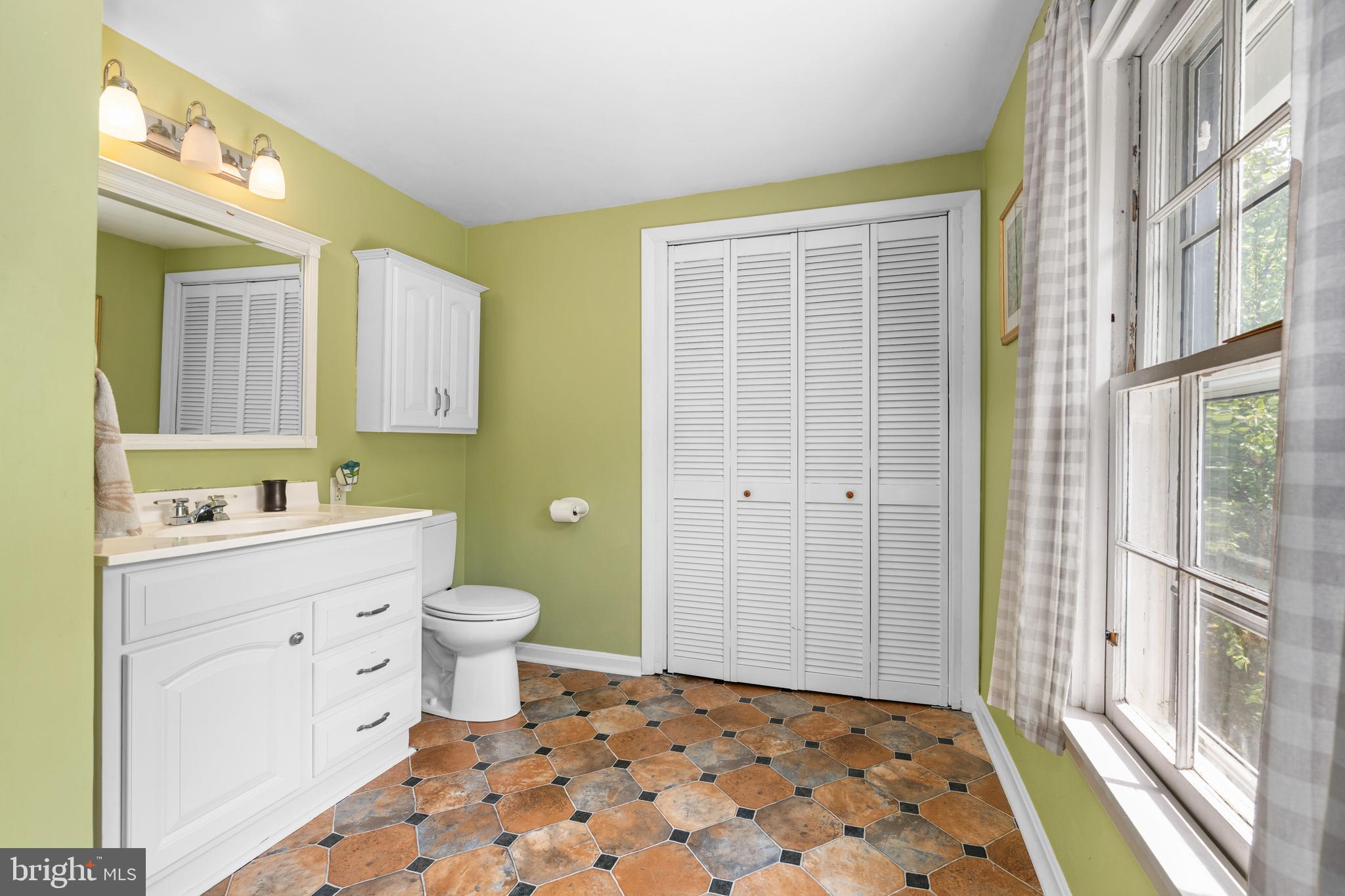 13699 Still Pond Road Still Pond, MD 21667 - Photo 41 of 55 a bathroom with a sink a toilet and a mirror
