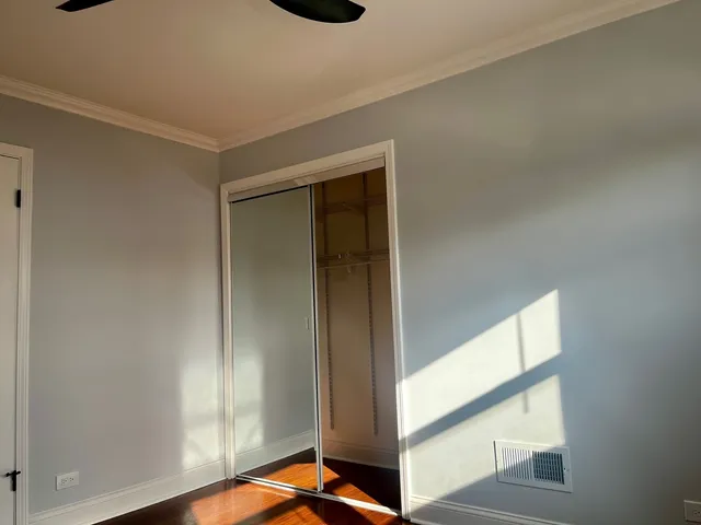 a view of a walk in closet