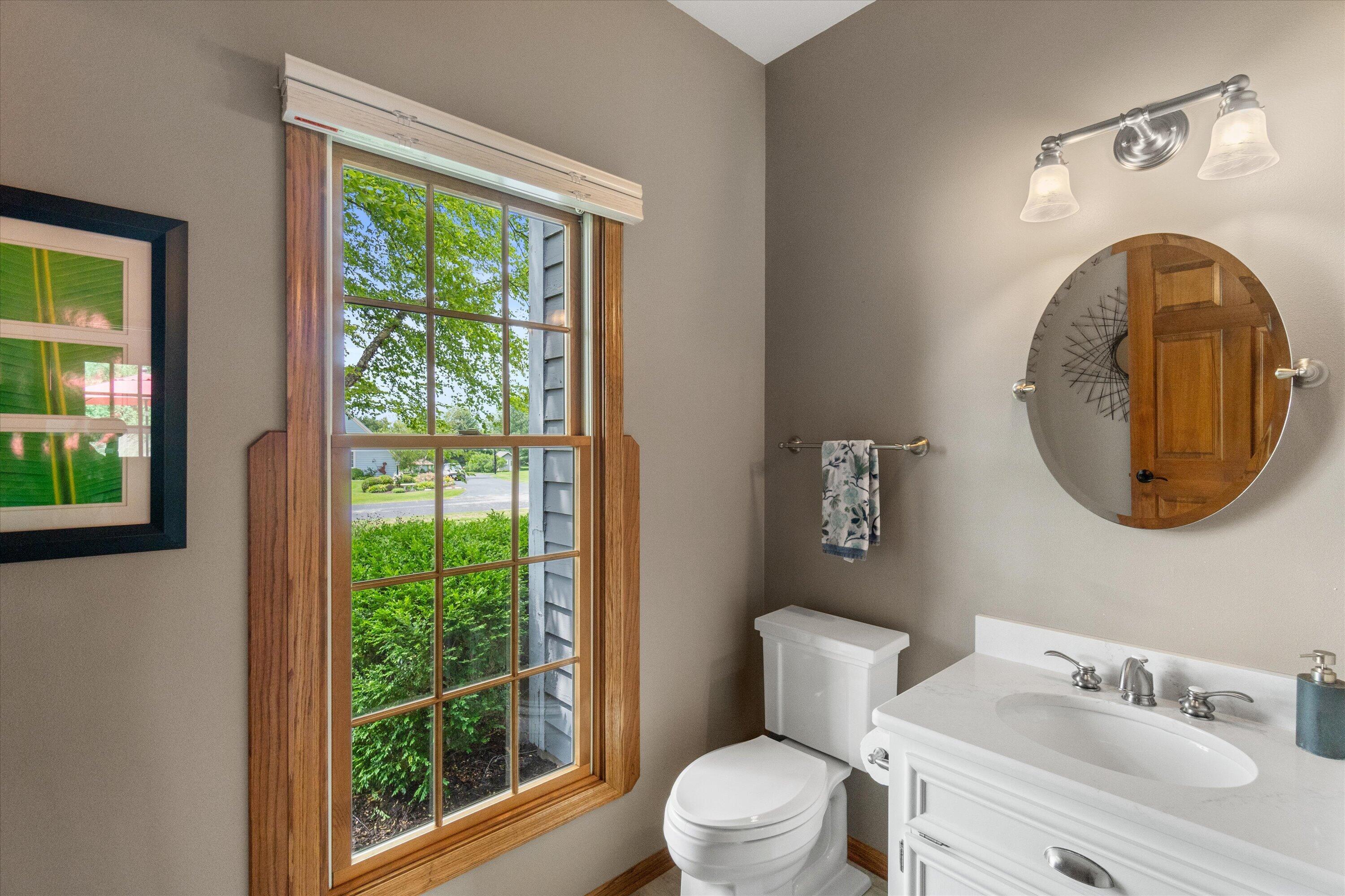 W278N5356 Hanover Hill Road Lisbon, WI 53089 - Photo 29 of 64 First Floor Half Bath - Renovated in 2021