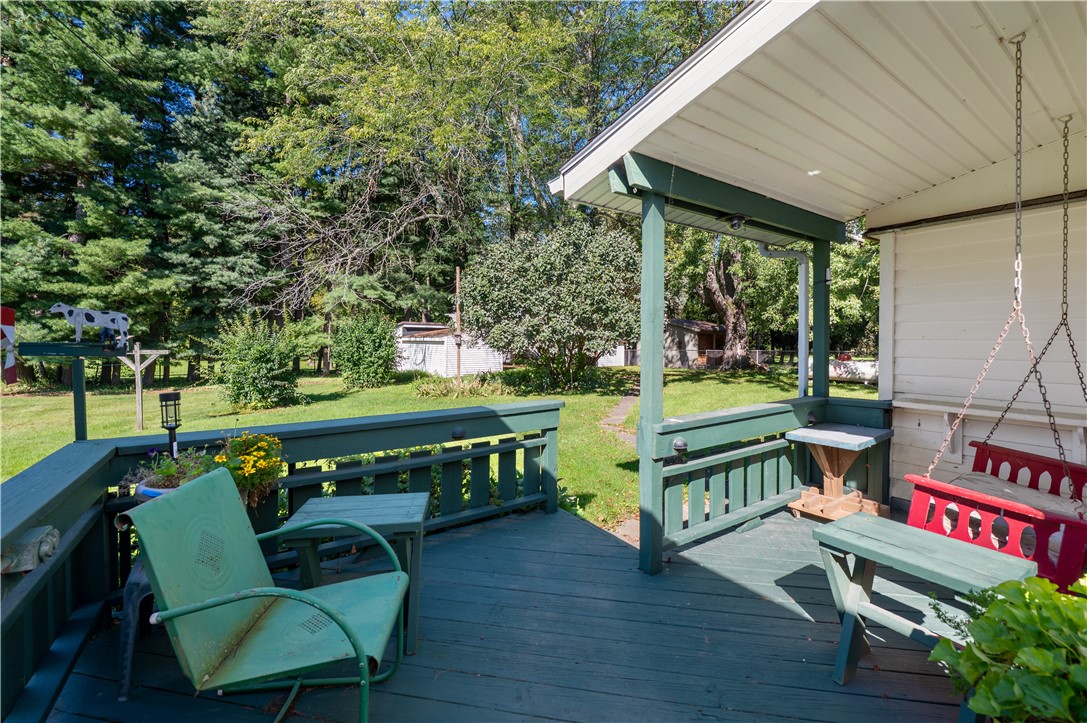 3892 Gaines Basin Road Albion, NY 14411 - Photo 24 of 38 Back patio space to enjoy the back yard