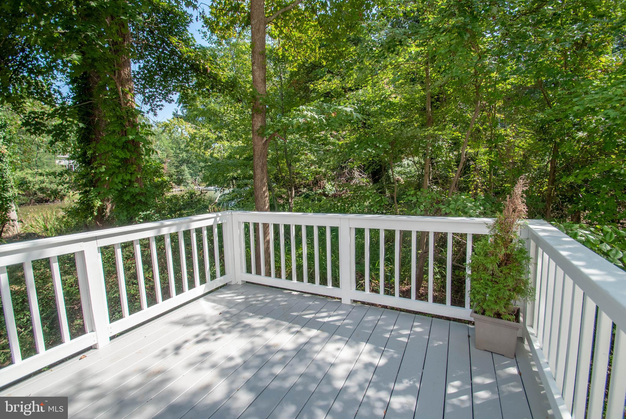 2640 Ogleton Road Annapolis, MD 21403 - Photo 22 of 33 Waterfront deck with great views of Lake Ogleton