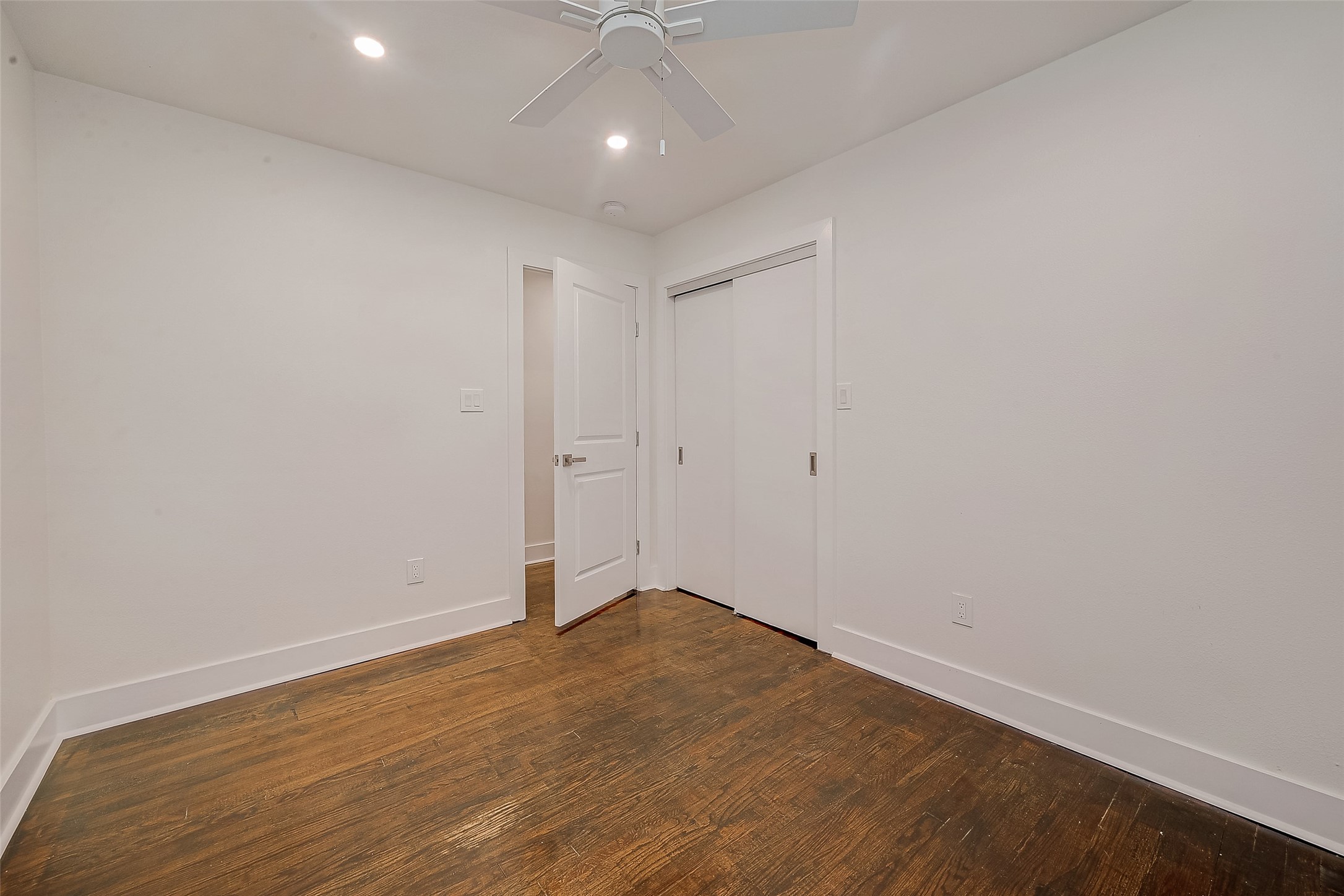 5703 Belmark Street Houston, TX 77033 - Photo 43 of 43 wooden floor in an empty room