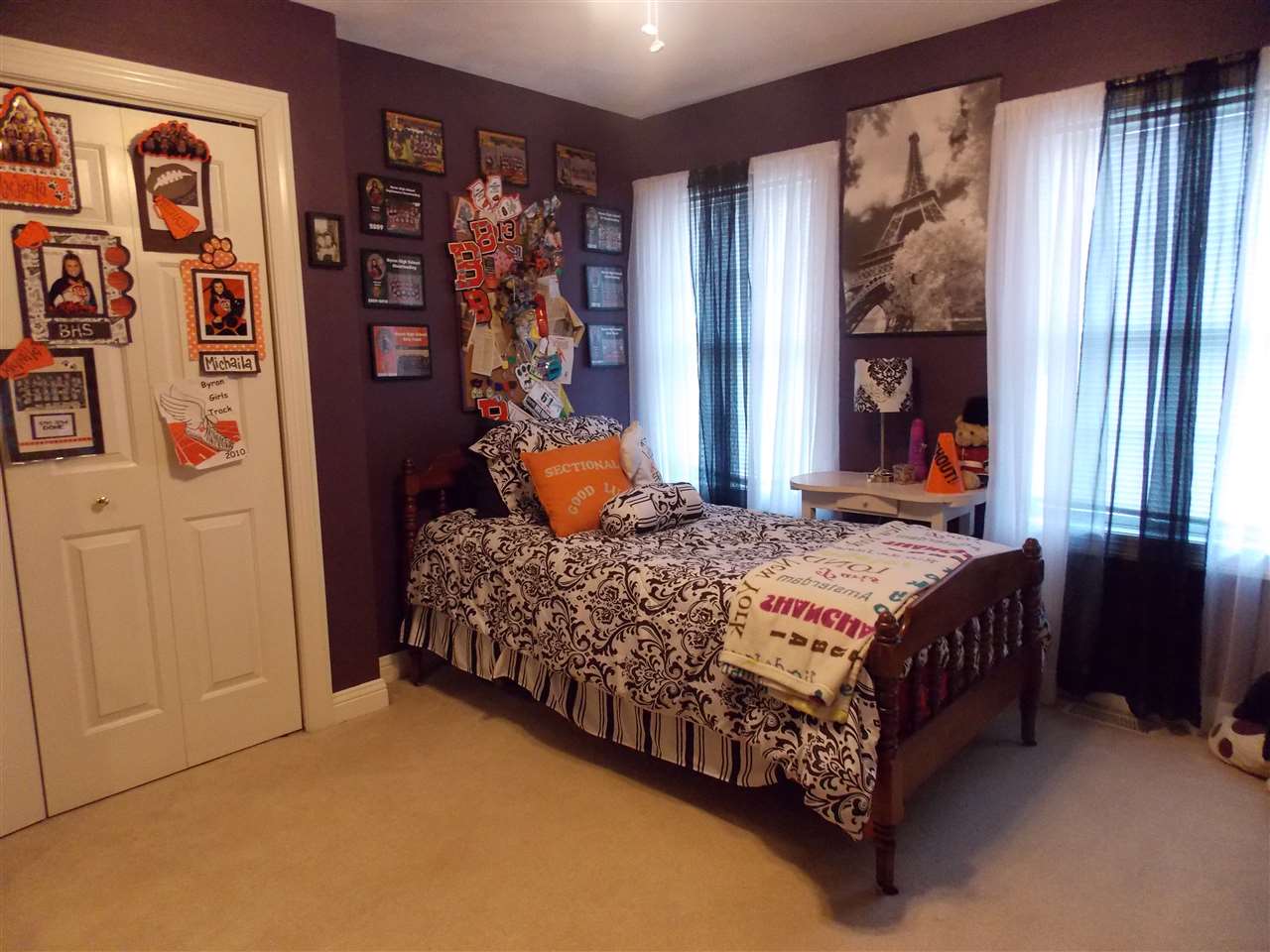 4373 Ridgeview Lane Byron, IL 61010 - Photo 18 of 22 a bedroom with a bed and a window
