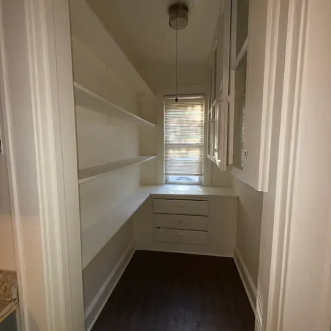 a view of walk in closet