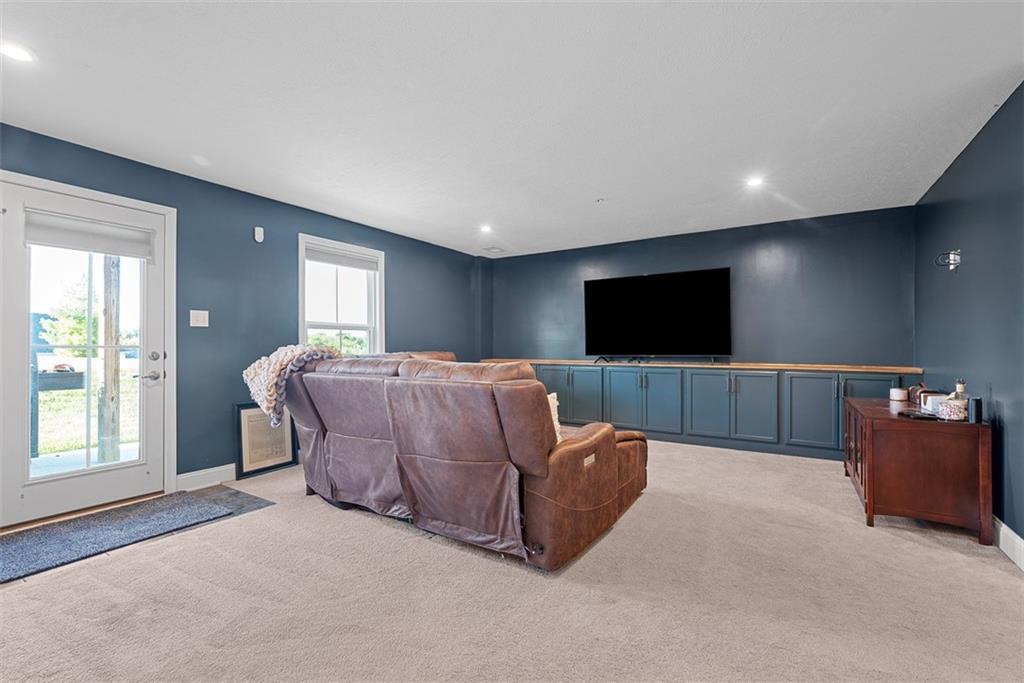 131 Cole Drive McKees Rocks, PA 15136 - Photo 30 of 42 a living room with furniture and a flat screen tv