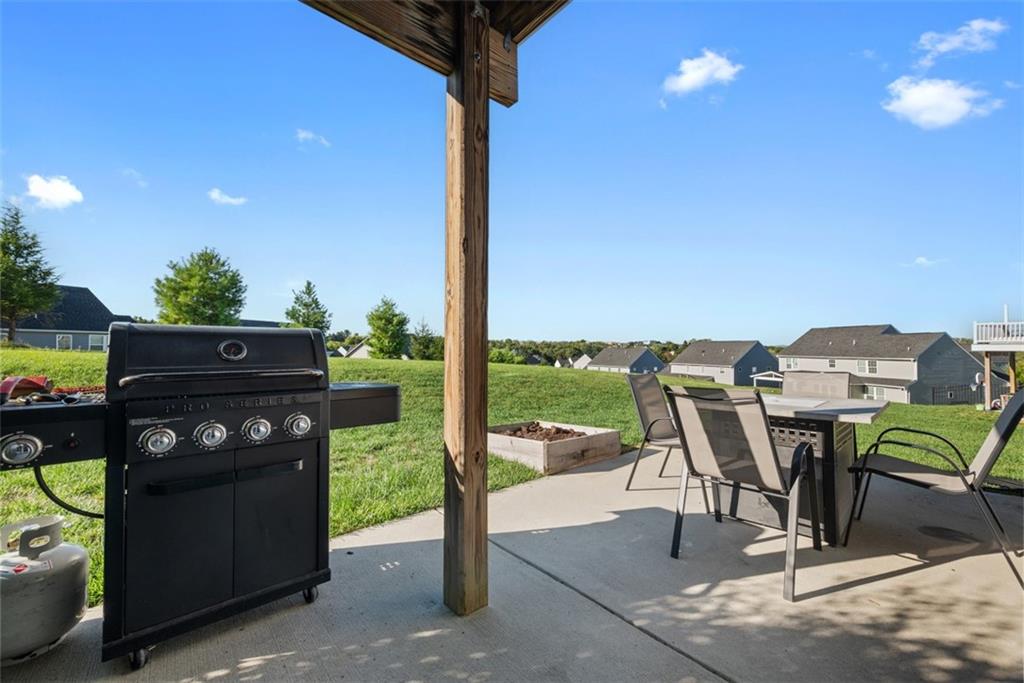 131 Cole Drive McKees Rocks, PA 15136 - Photo 34 of 42 a view of a terrace with furniture and garden