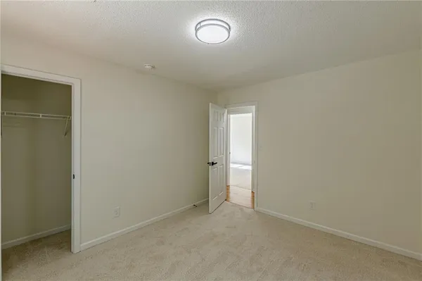 a view of a closet