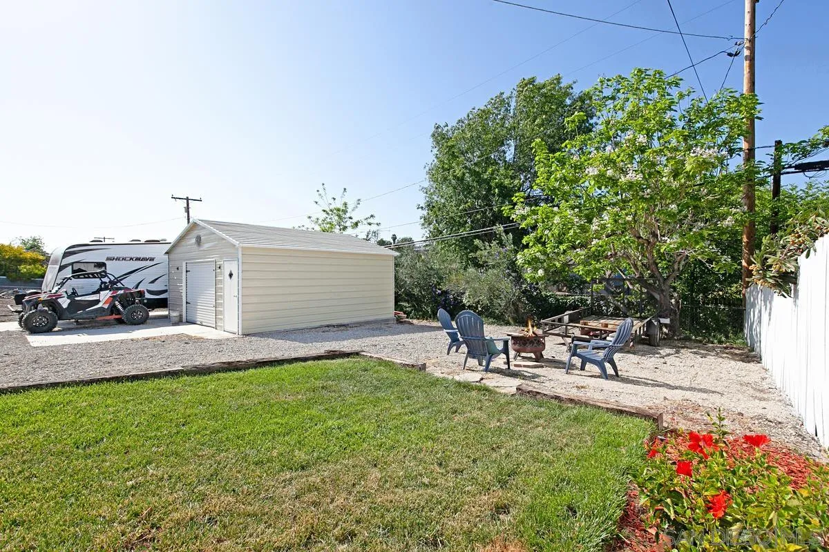 10390 Del Rio Road Spring Valley, CA 91978 - Photo 31 of 38 a view of a backyard with sitting area
