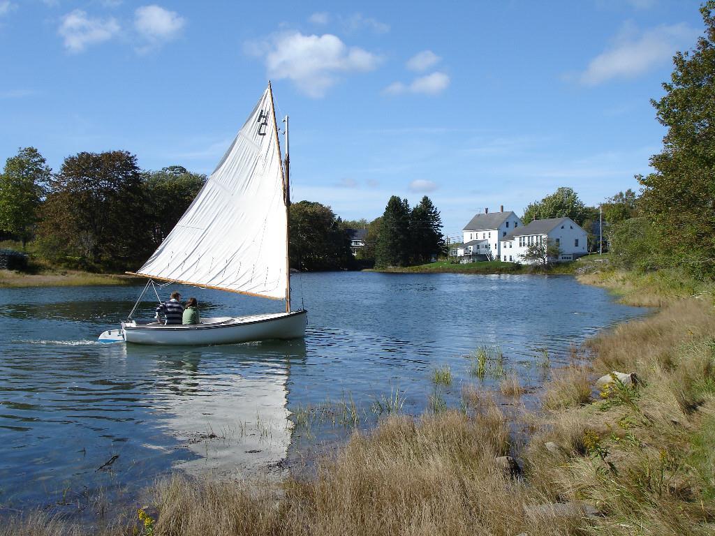11 School Street St. George, ME 04860 - Photo 35 of 35 A cat boat sailing into Ripley's...