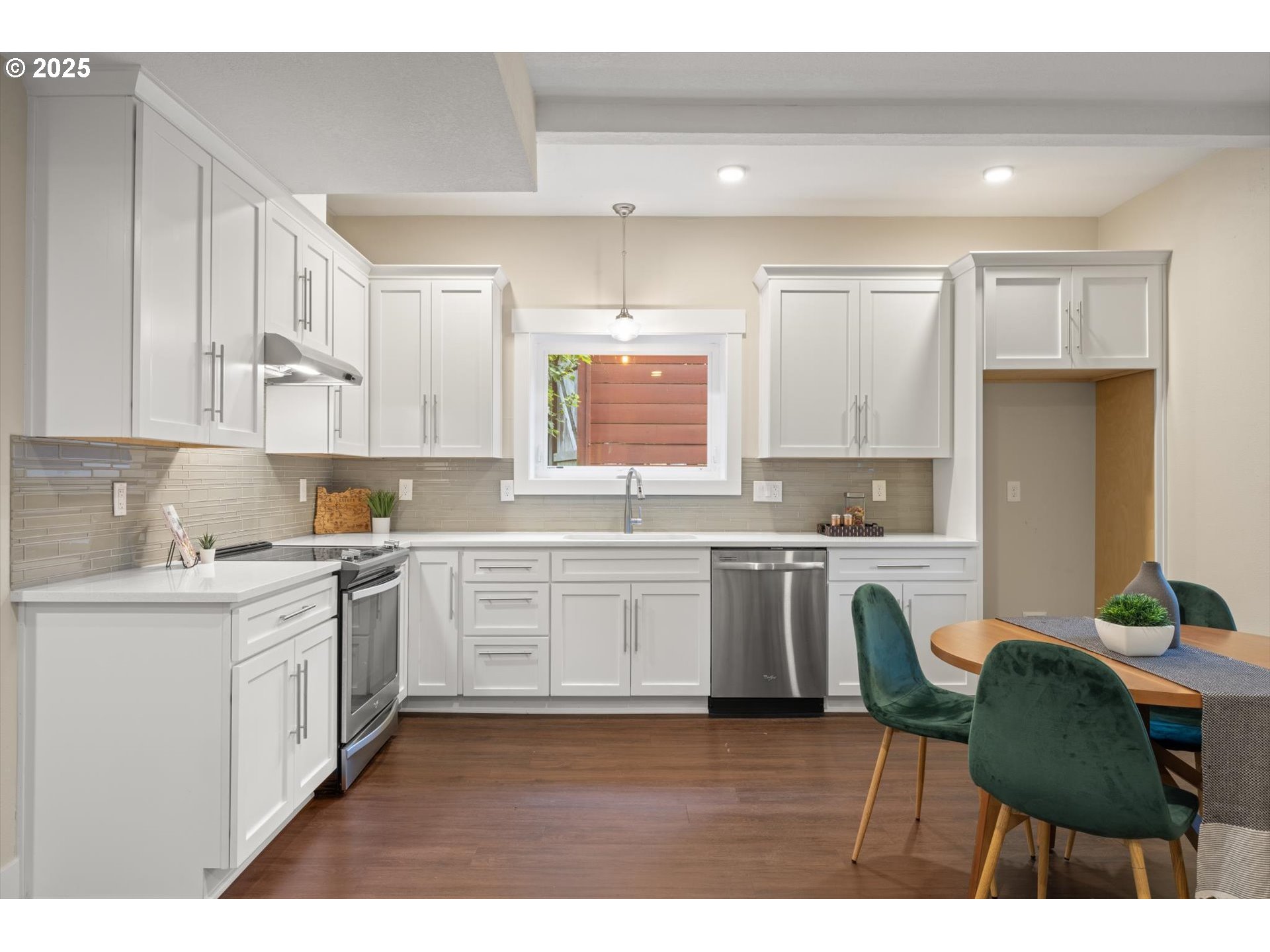 8623 Southeast 11th Avenue Portland, OR 97202 - Photo 30 of 46 a kitchen with a sink cabinets and window