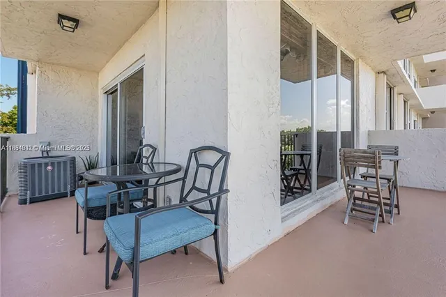 a outdoor space with furniture