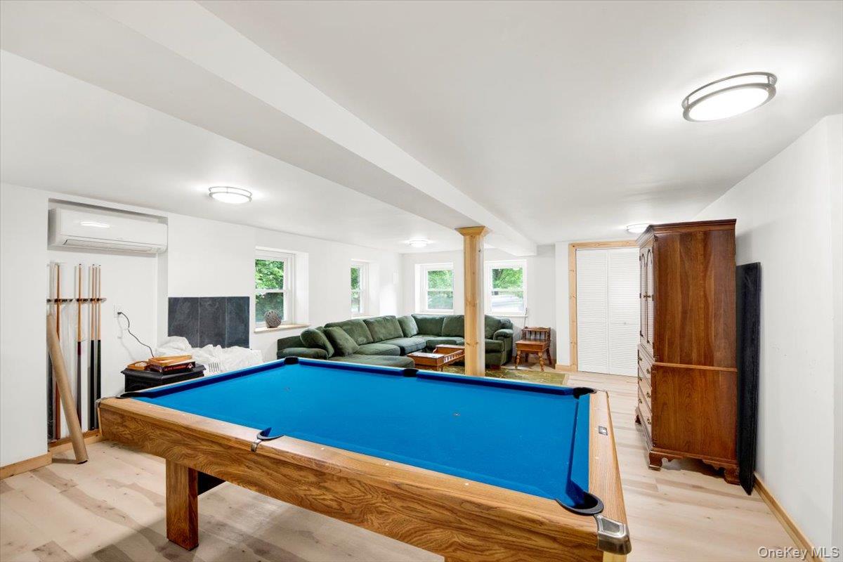 161 Goldens Bridge Road Katonah, NY 10536 - Photo 30 of 44 a room with furniture pool table and flat screen tv