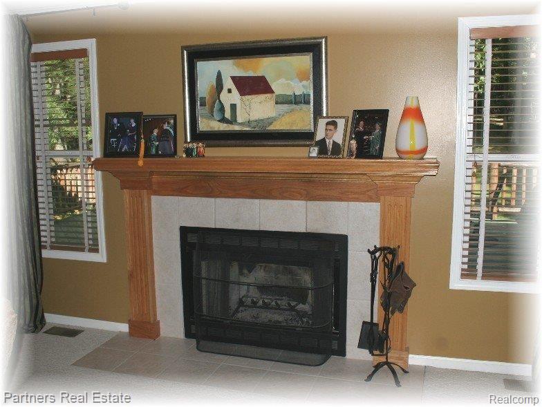2541 Spruce Ridge Howell, MI 48855 - Photo 12 of 24 Living Rm Fireplace