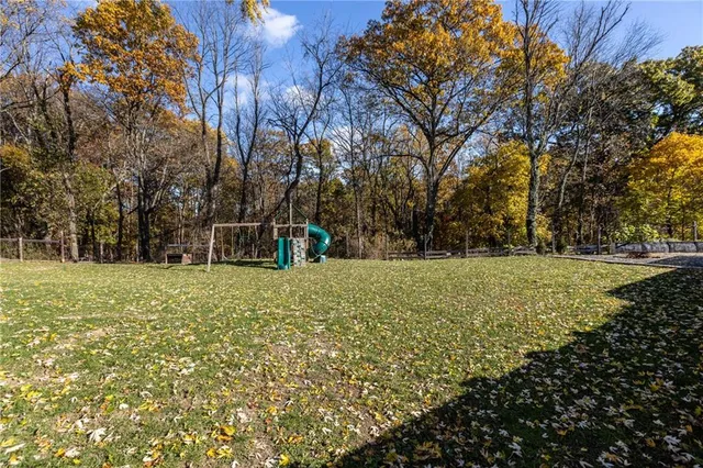 a view of outdoor space with garden
