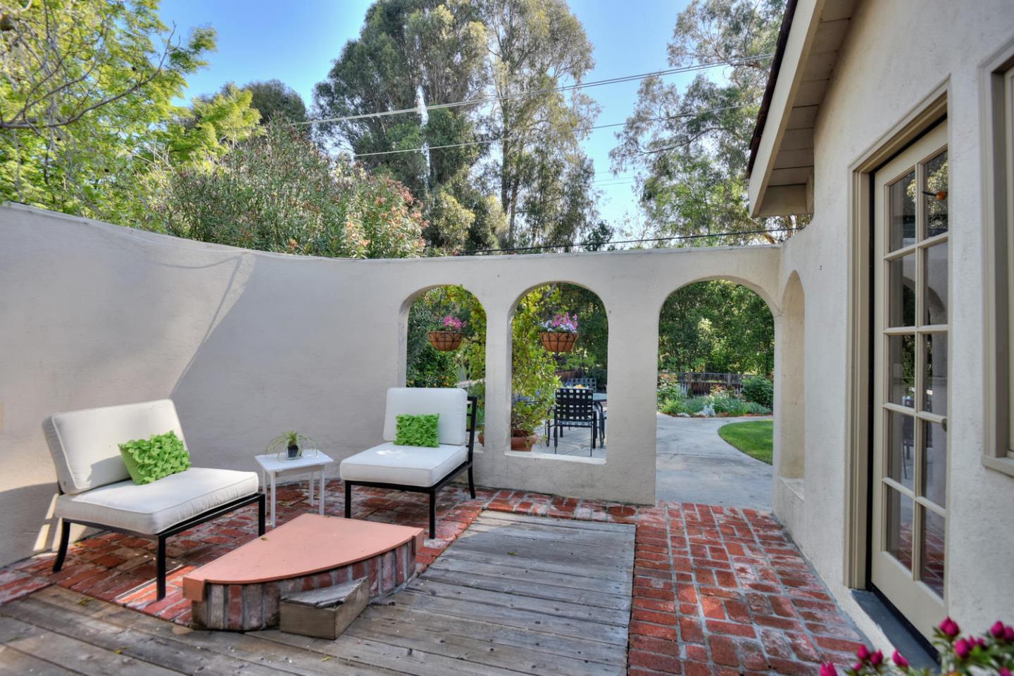 12338 Brookglen Drive Saratoga, CA 95070 - Photo 14 of 18 a view of a patio with couple of chairs and couches with wooden floor