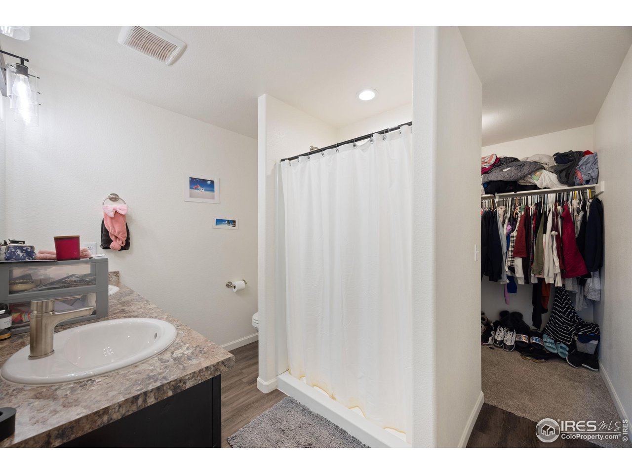 4355 24th Street Road, Unit 3404 Greeley, CO 80634 - Photo 25 of 36 Walk in Closet & Shower
