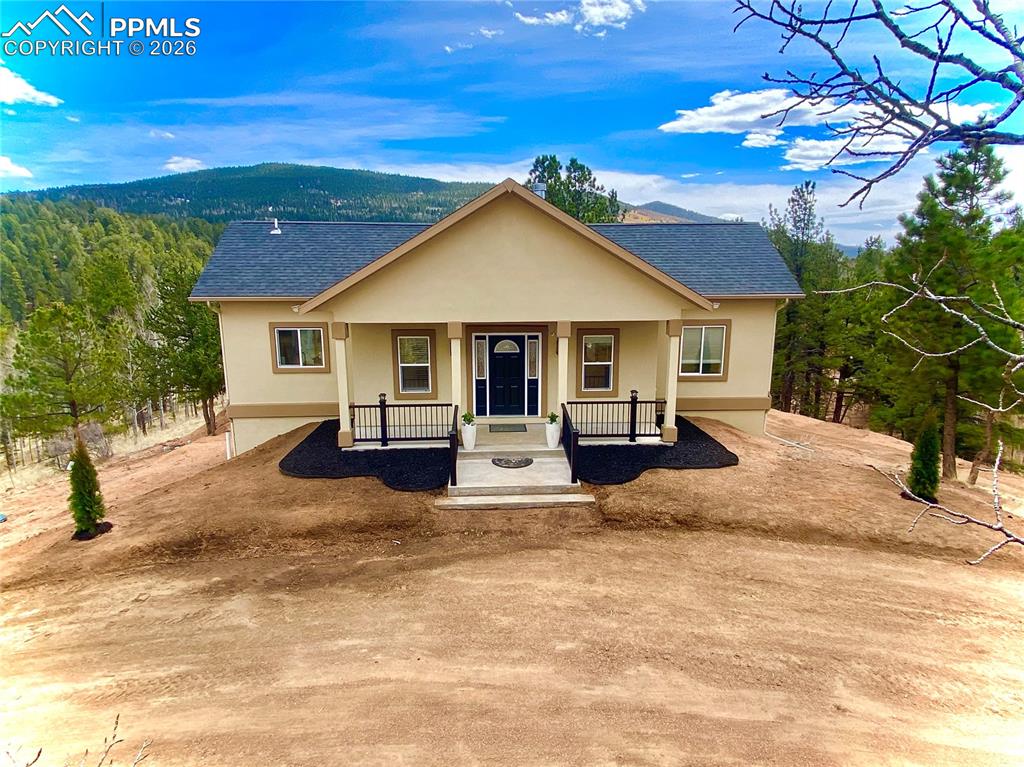 507 Yorktown Road Cripple Creek, CO 80813 - Photo 3 of 50 a view of a house with a yard