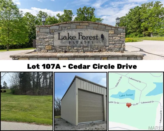 $34,900 | Lot 107-a - Cedar Circle Drive, Ste. Genevieve, MO 63670