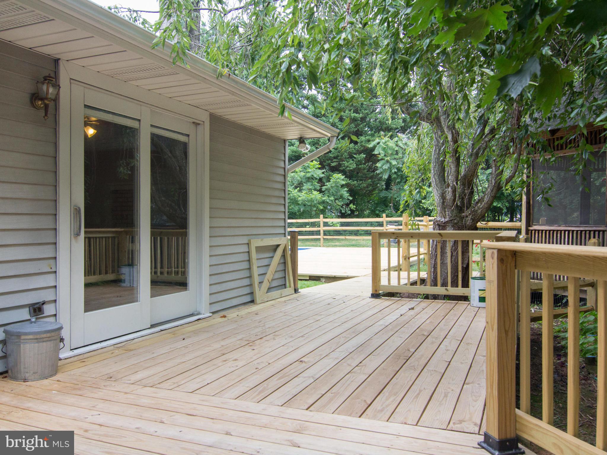 3923 London Bridge Road Finksburg, MD 21048 - Photo 20 of 30 New Rear Deck with Pool access gate