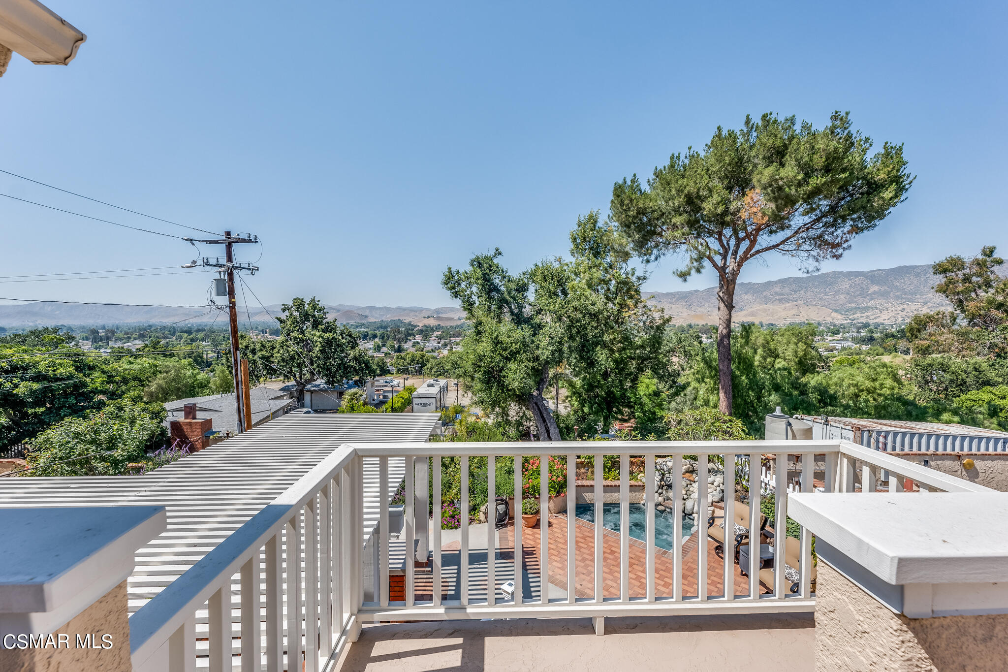 5765 Oak Knolls Road Simi Valley, CA 93063 - Photo 47 of 71 a view of balcony with furniture