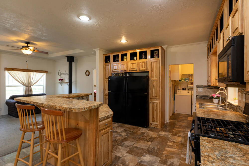 9660 Sprague River Road Chiloquin, OR 97624 - Photo 14 of 58 Double Refrigerator, convection microwave.
