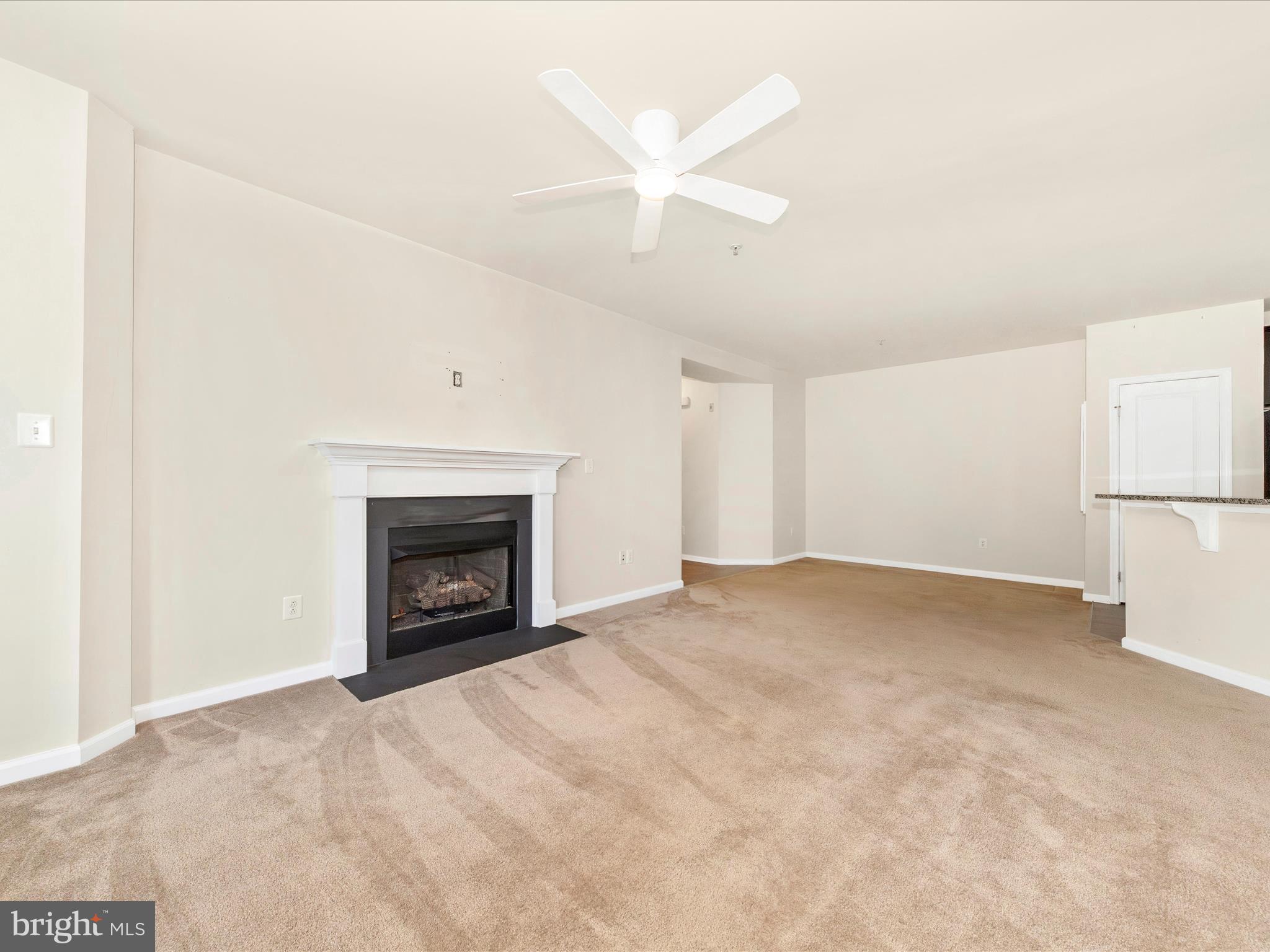 6501 Walcott Lane, Unit 202 Frederick, MD 21703 - Photo 18 of 53 a view of an empty room with a fireplace