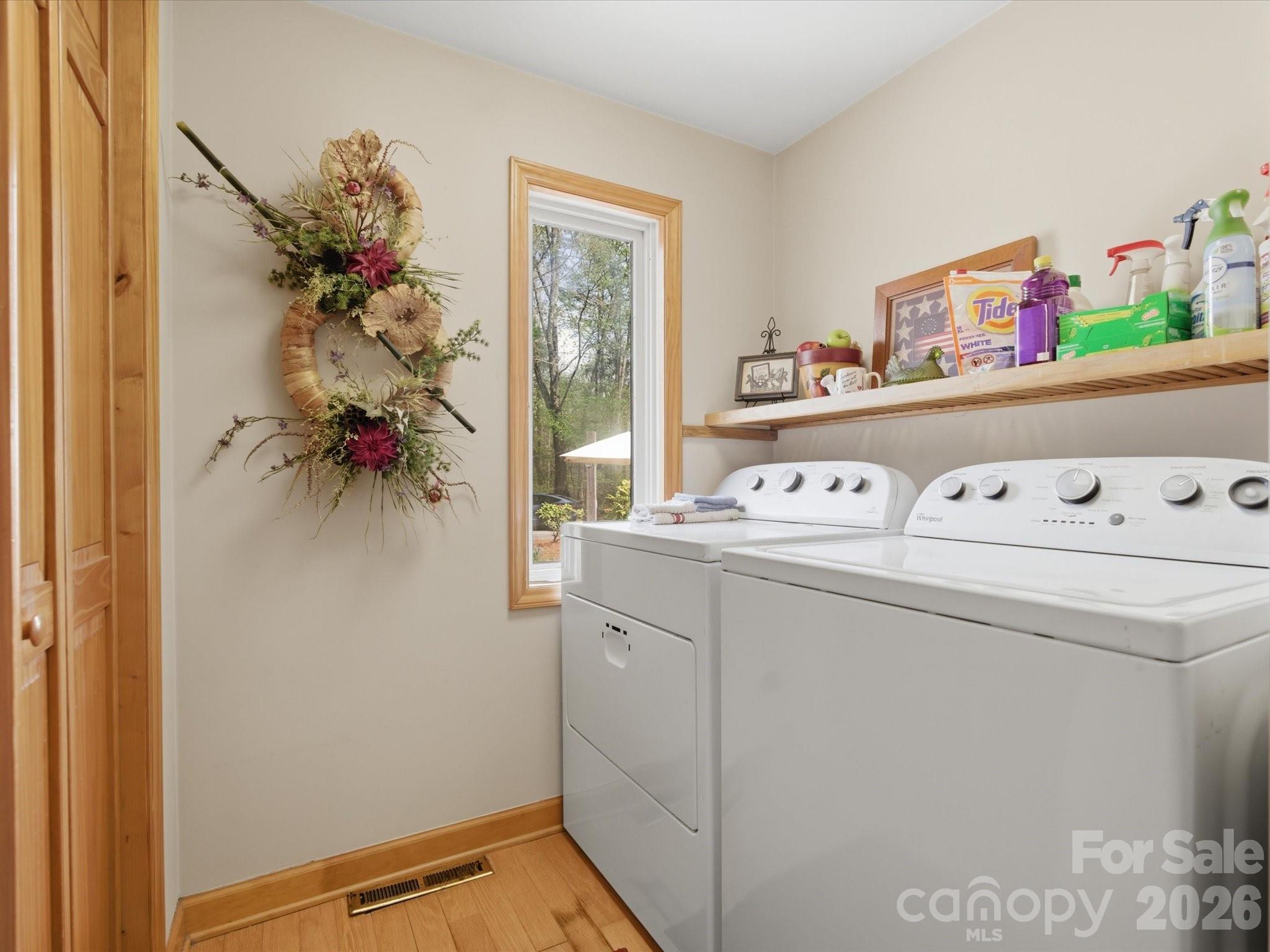 2620 Reeves Island Road Gold Hill, NC 28071 - Photo 12 of 48 a utility room with washer and dryer